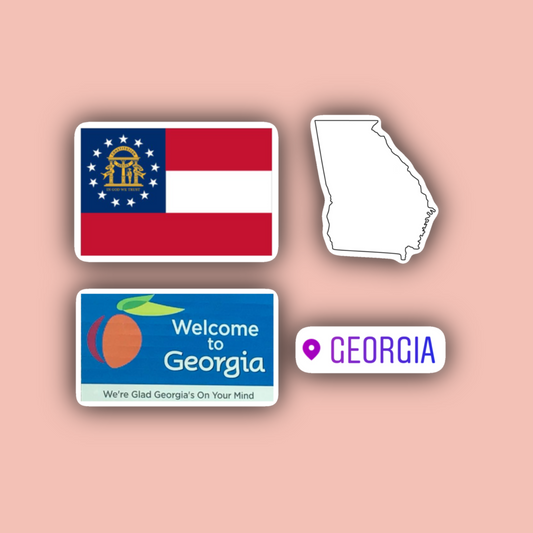 Georgia Sticker Pack