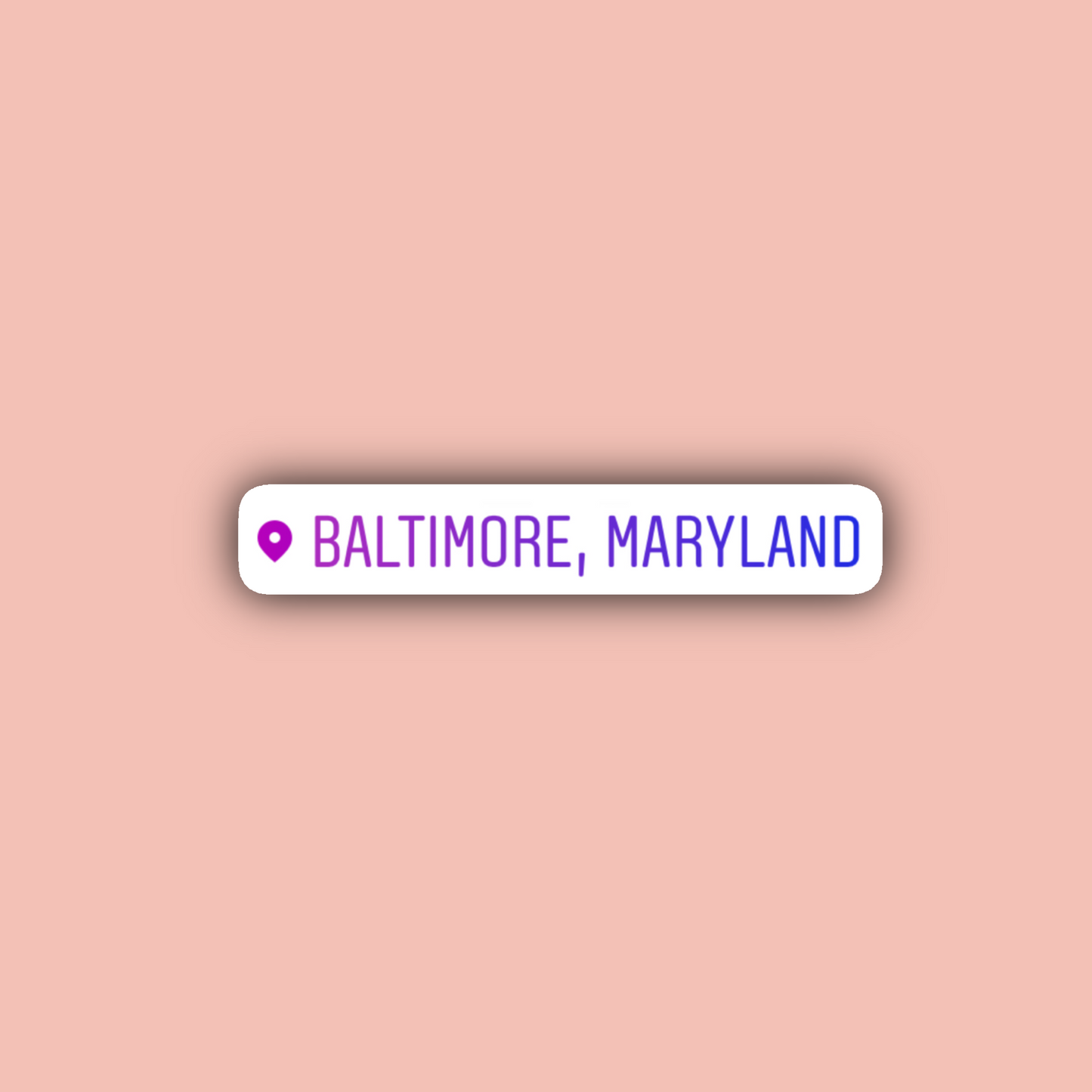 Baltimore Sticker Pack