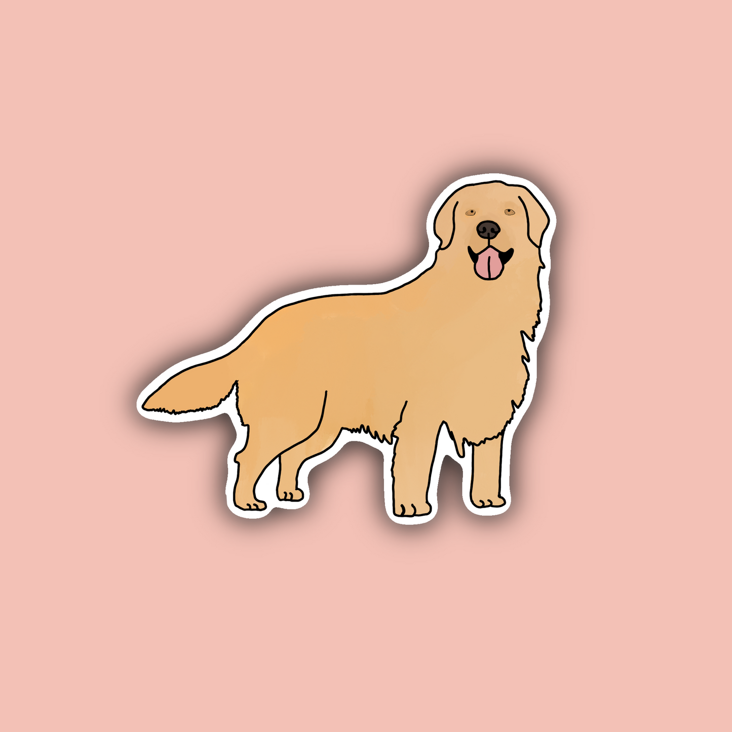 Golden Retriever Sticker Pack