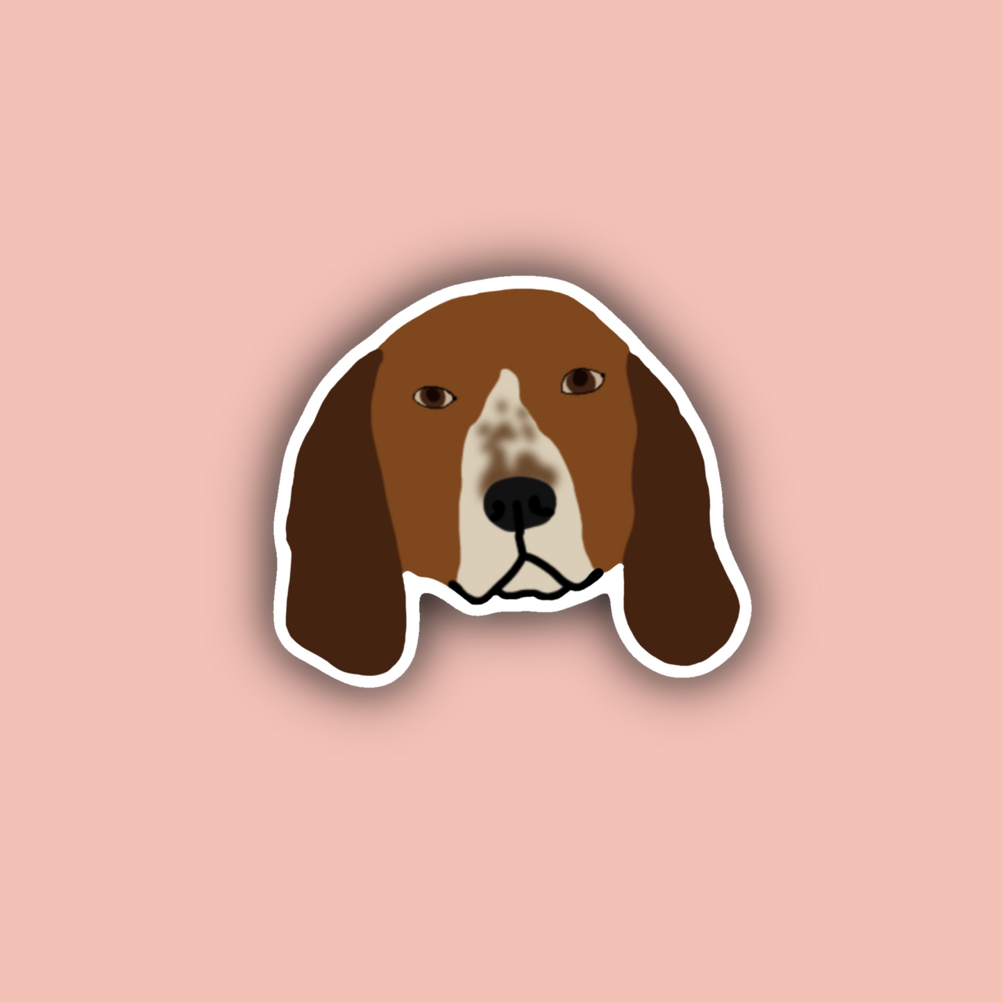 Red Tick Coonhound Sticker Pack