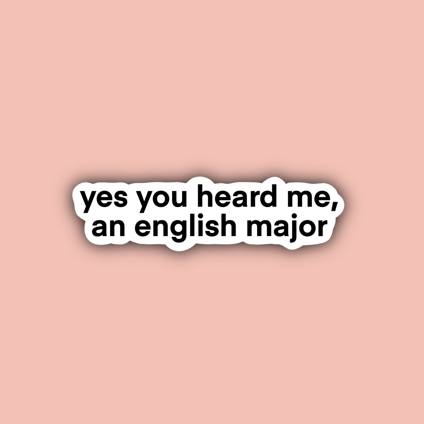 English Major Sticker Pack