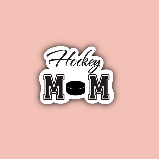 Hockey Mom - 3" Waterproof Sticker