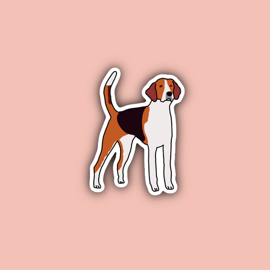 American Foxhound - 3" Waterproof Sticker
