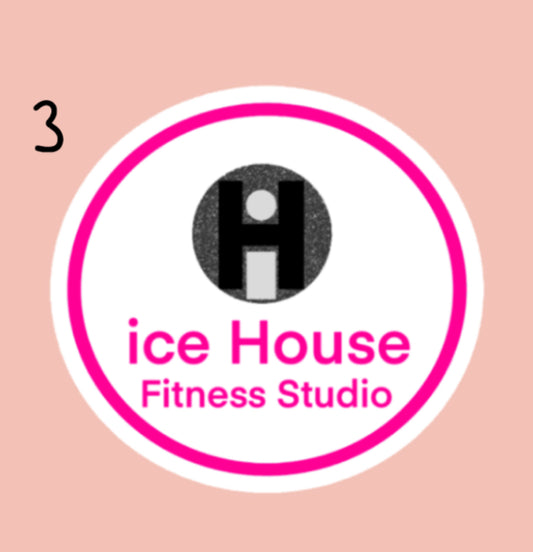 Katie C Custom - 100 Ice House Stickers