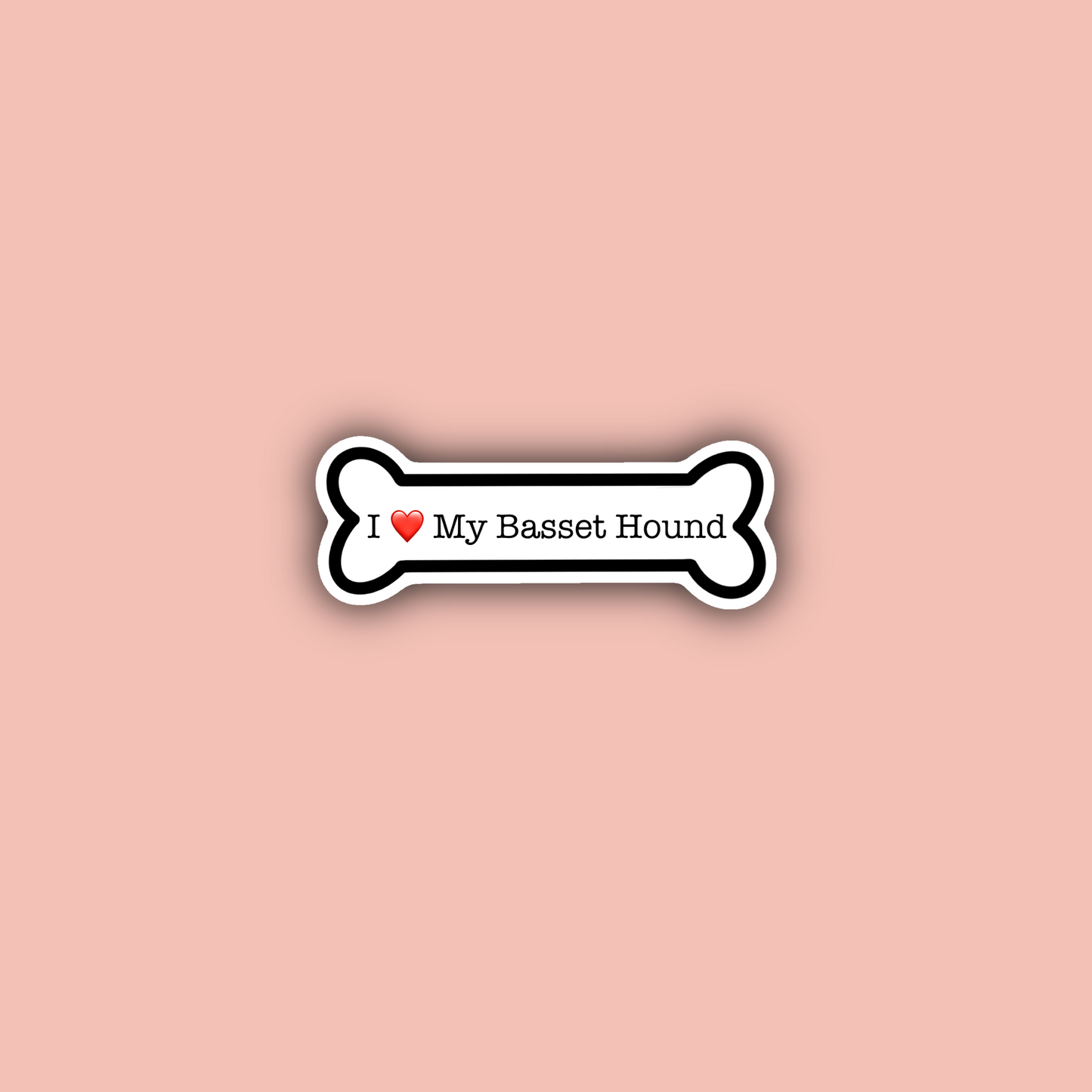 Basset Hound Sticker Pack