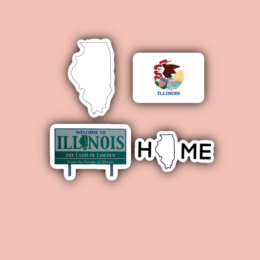 Illinois Sticker Pack
