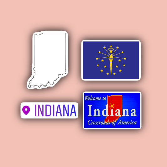 Indiana Sticker Pack