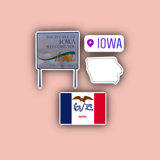 Iowa Sticker Pack