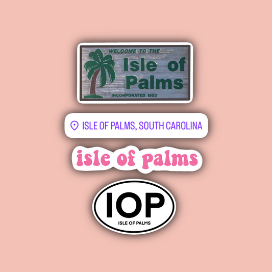 Isle Of Palms Sticker Pack