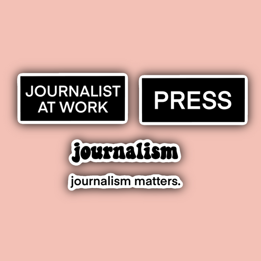 Journalism Sticker Pack