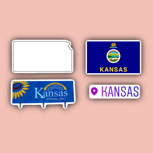 Kansas Sticker Pack
