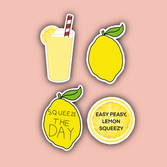 Lemon/Lemonade Sticker Pack