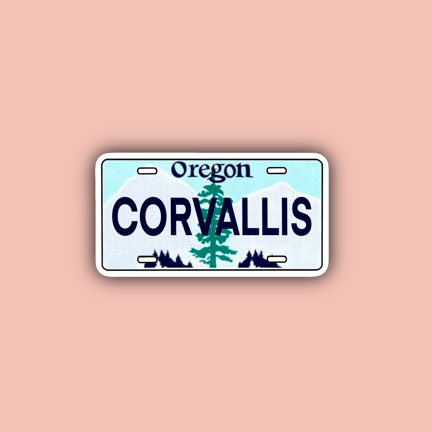 Corvallis Oregon Sticker Pack