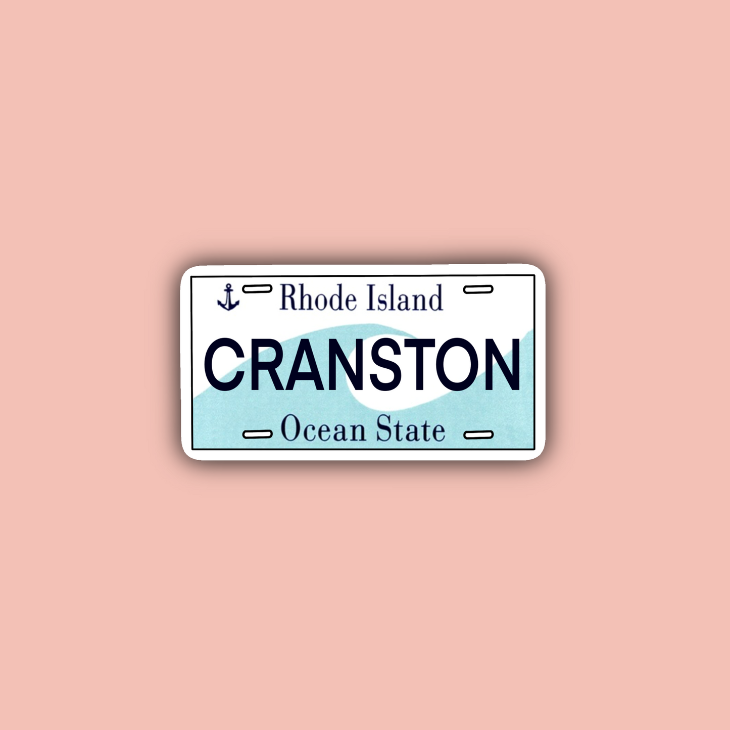 Cranston Rhode Island Sticker Pack