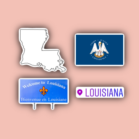 Louisiana Sticker Pack