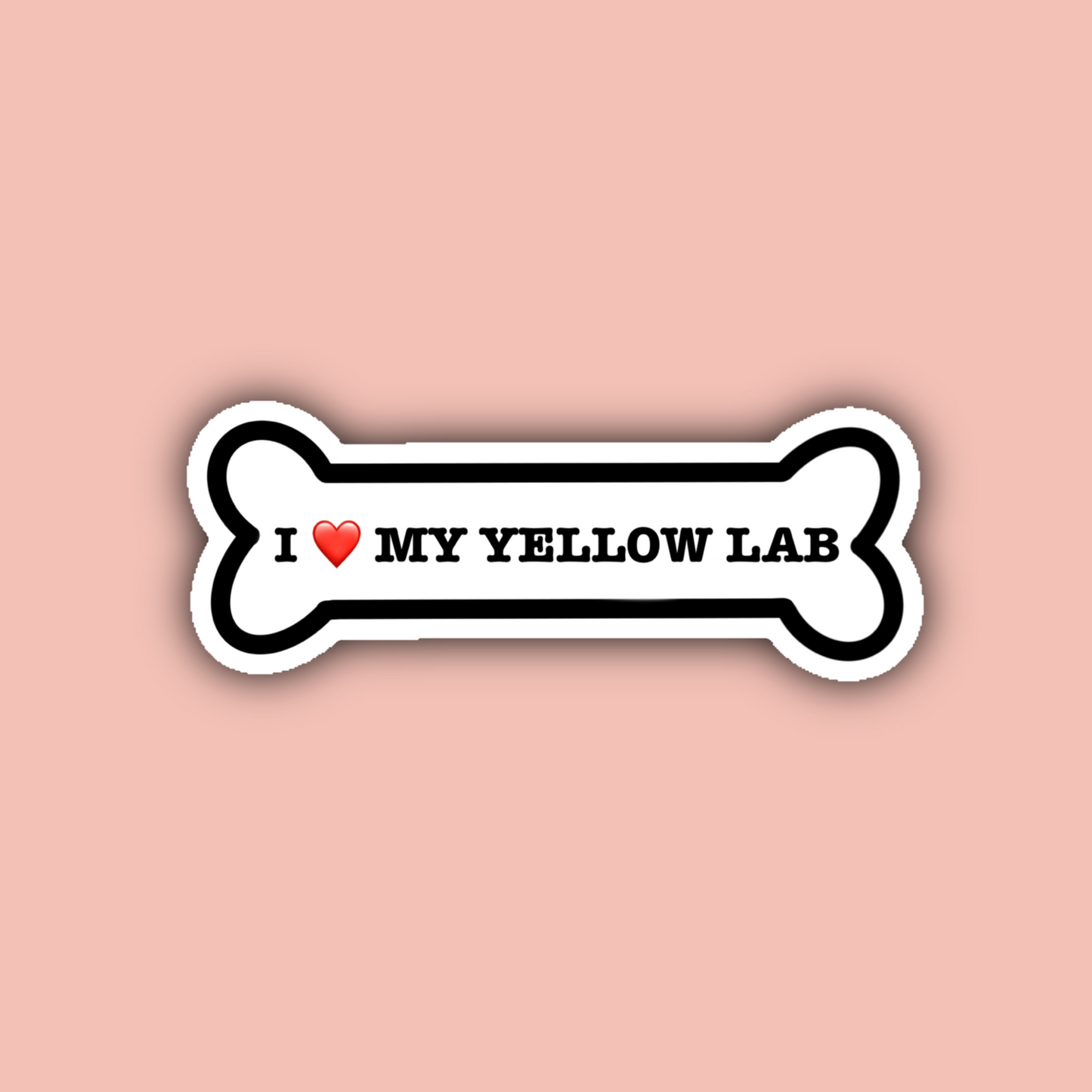 Yellow Lab Sticker Pack