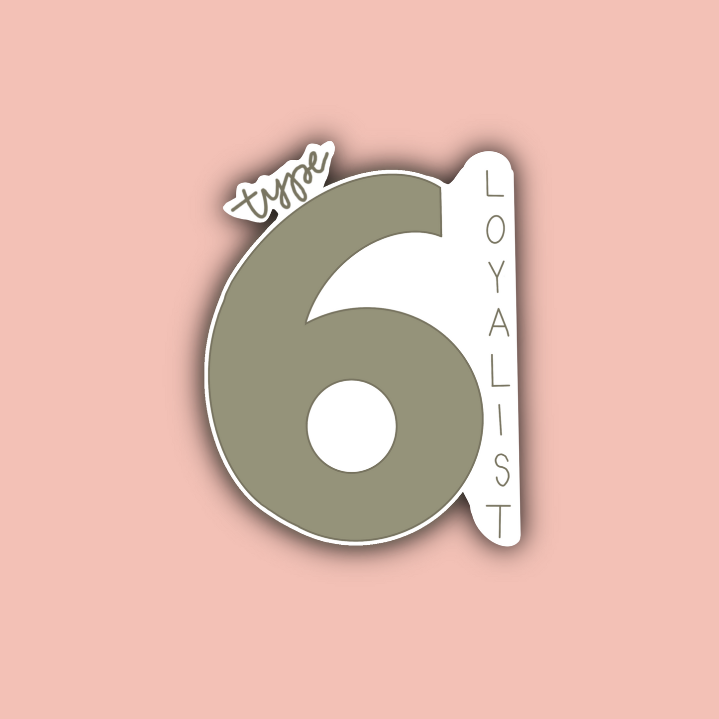 Enneagram Type 6 Sticker Pack