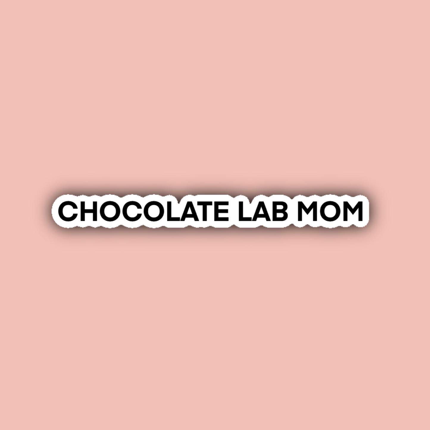 Chocolate Lab Sticker Pack
