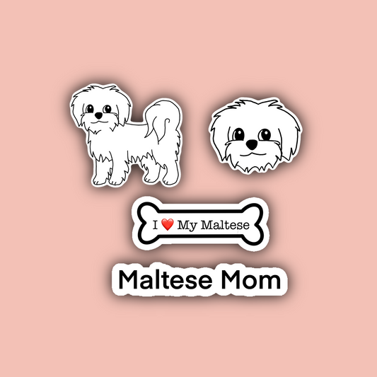 Maltese Sticker Pack