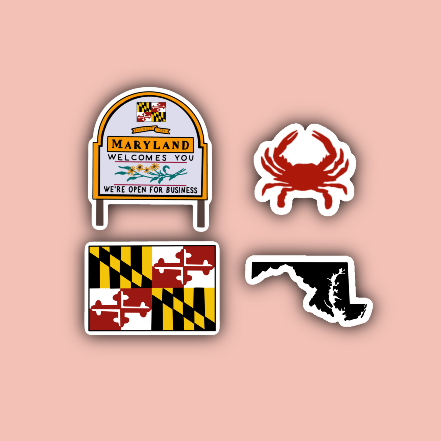 Maryland Sticker Pack