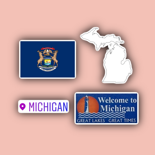 Michigan Sticker Pack