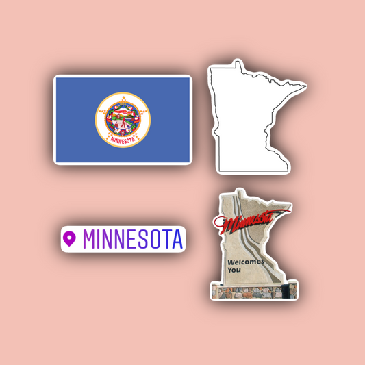 Minnesota Sticker Pack