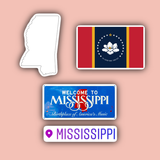 Mississippi Sticker Pack