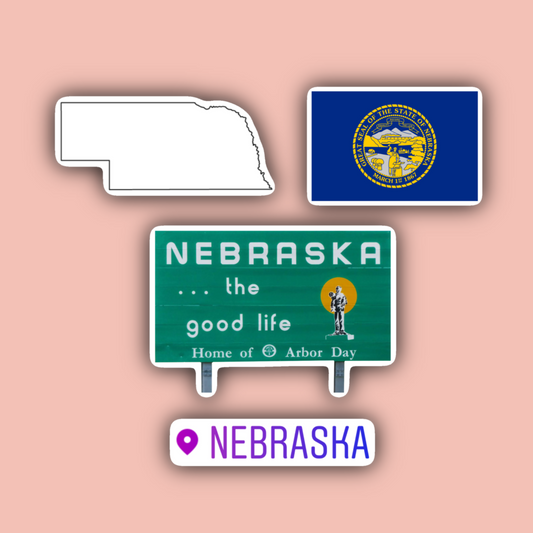 Nebraska Sticker Pack
