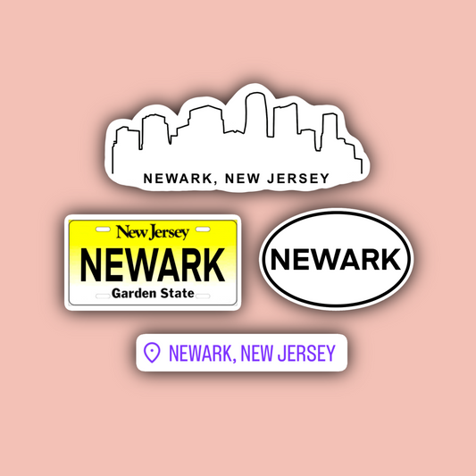 Newark New Jersey Sticker Pack