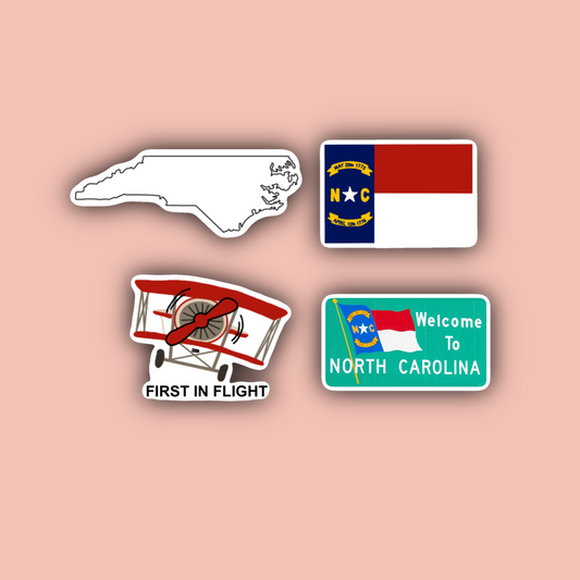 North Carolina Sticker Pack