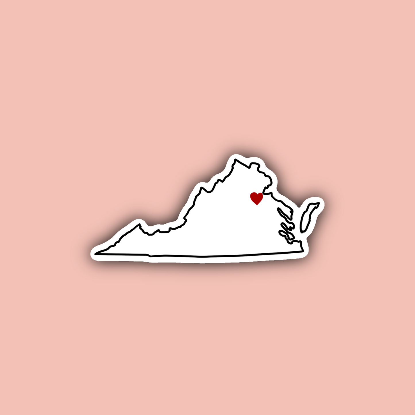 Fredericksburg Virginia Sticker Pack
