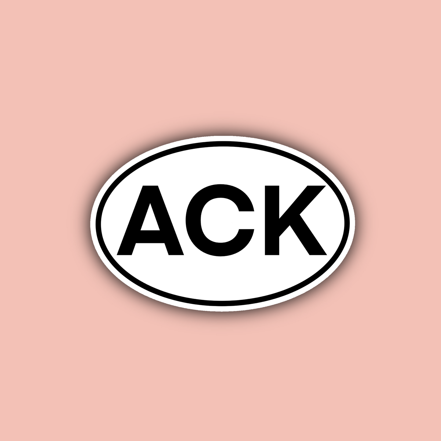 Nantucket Sticker Pack - Waterproof Nantucket Stickers - Outline - Entering Sign - Oval - Geotag