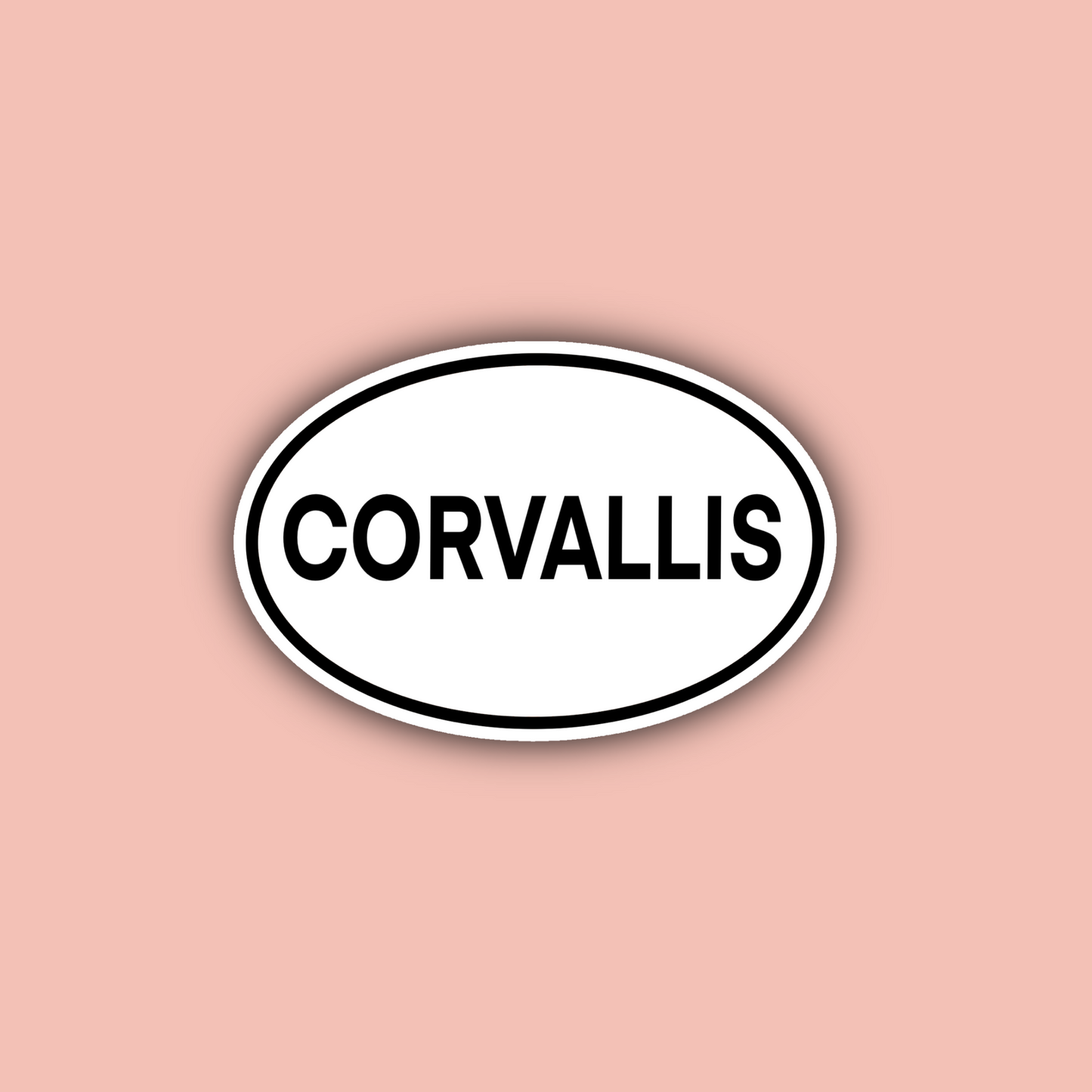 Corvallis Oregon Sticker Pack