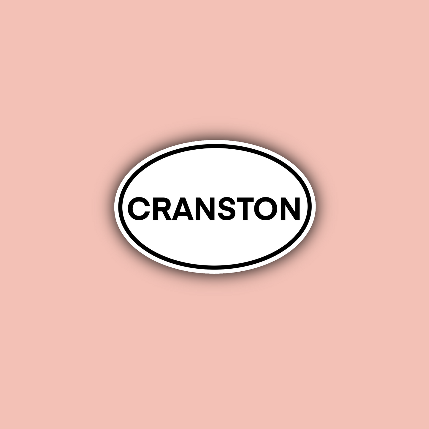 Cranston Rhode Island Sticker Pack