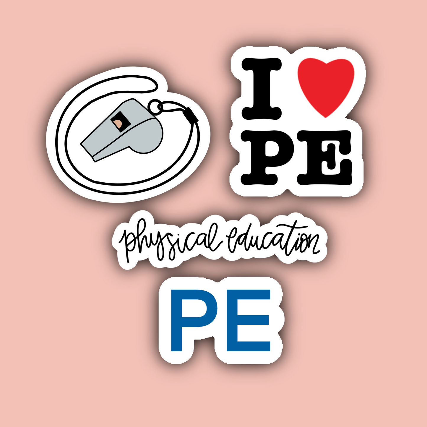 Physical Education (PE) Sticker Pack