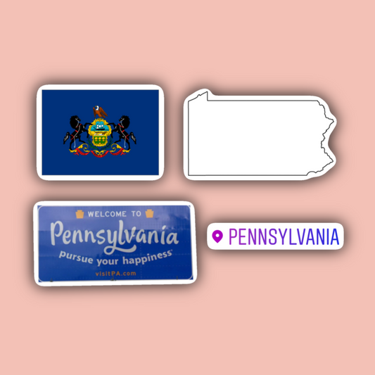 Pennsylvania Sticker Pack