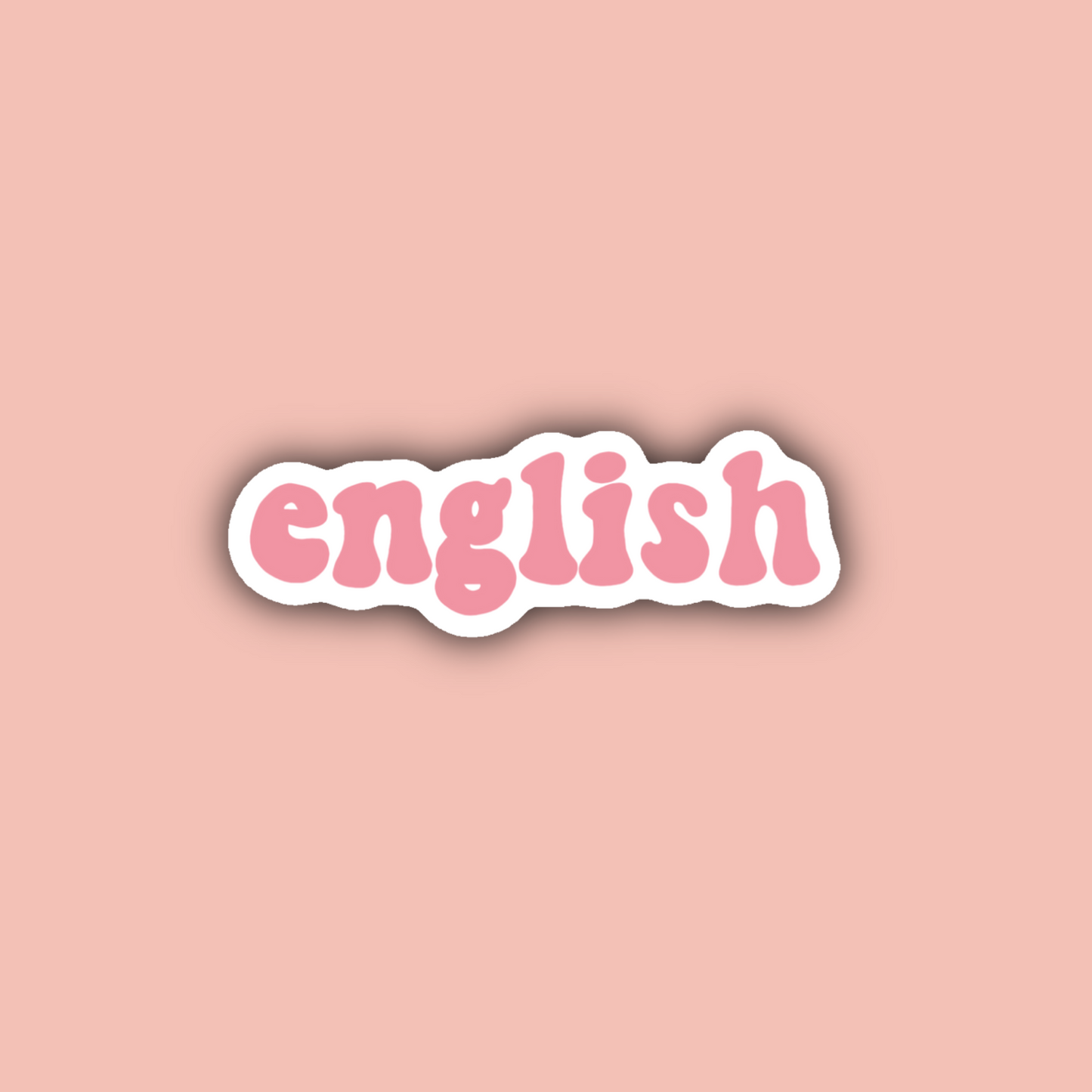 English Major Sticker Pack