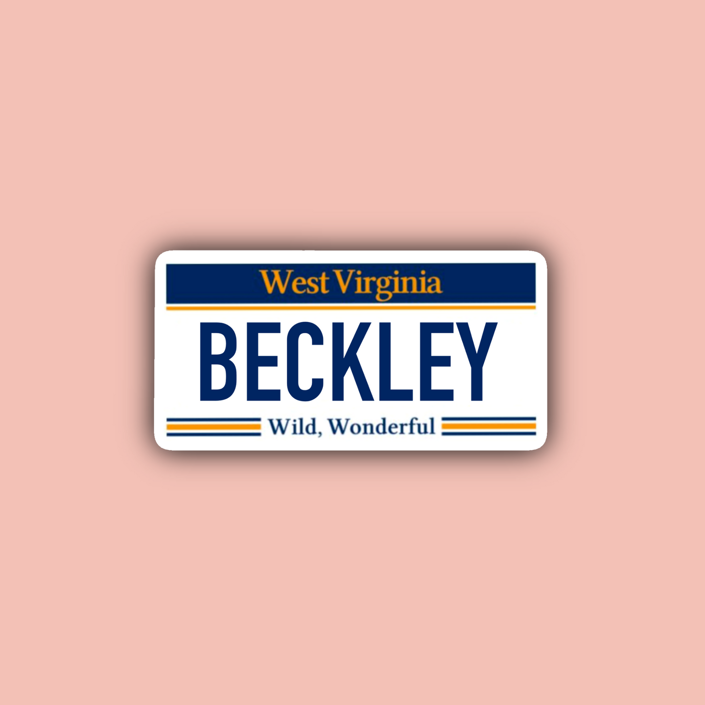 Beckley West Virginia Sticker Pack