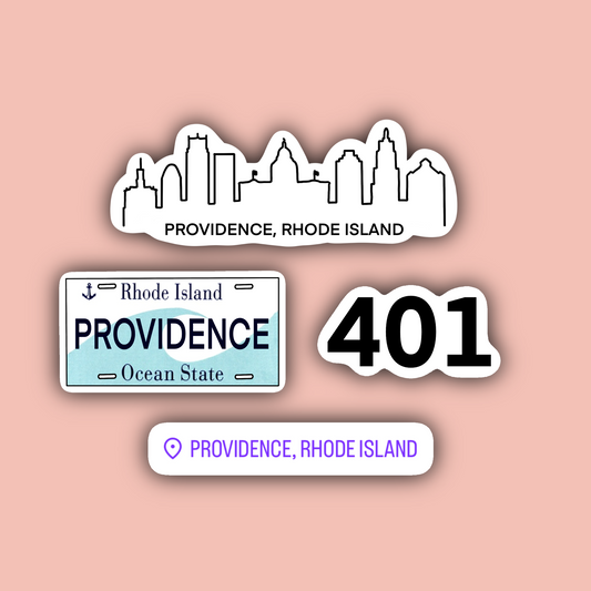 Providence Rhode Island Sticker Pack