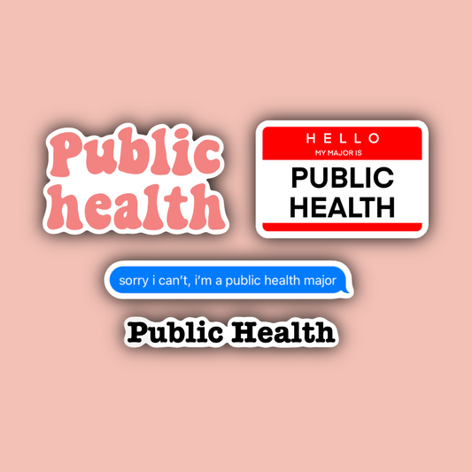 Public Health Sticker Pack