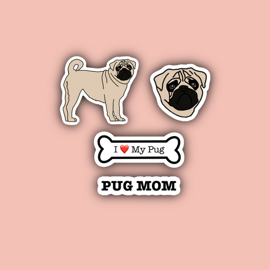 Pug Sticker Pack