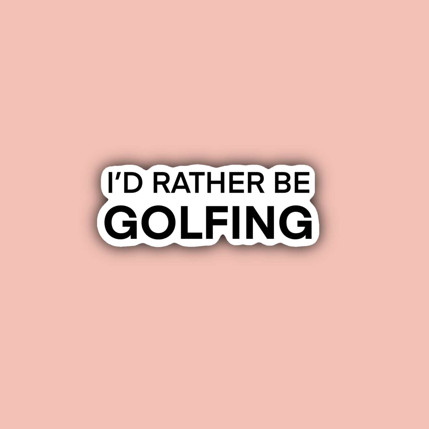 Golf Sticker Pack