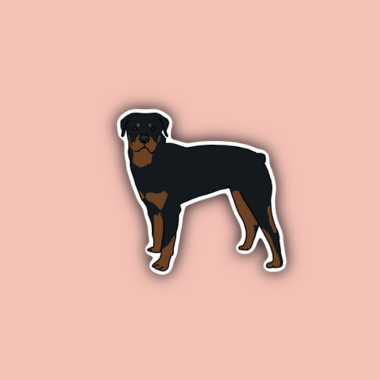 Rottweiler - 3" Waterproof Sticker
