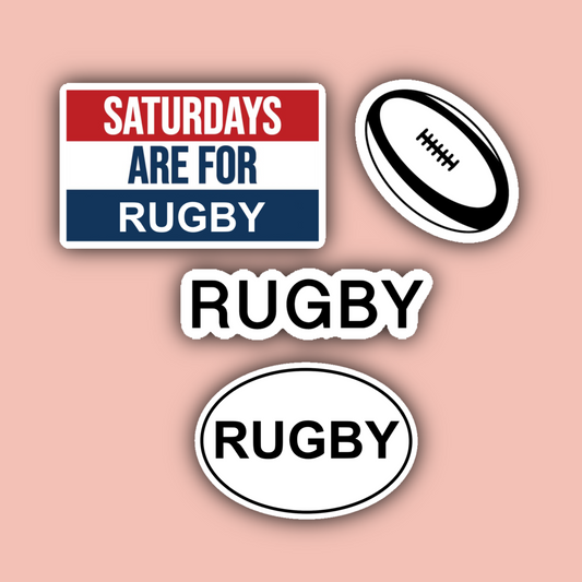 Rugby Sticker Pack