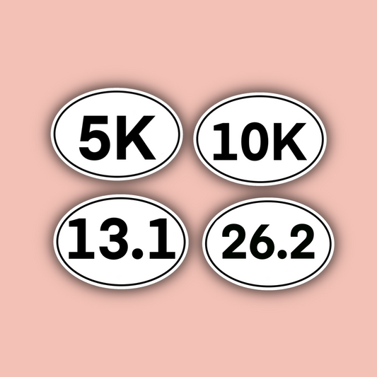 Race Milestones Sticker Pack