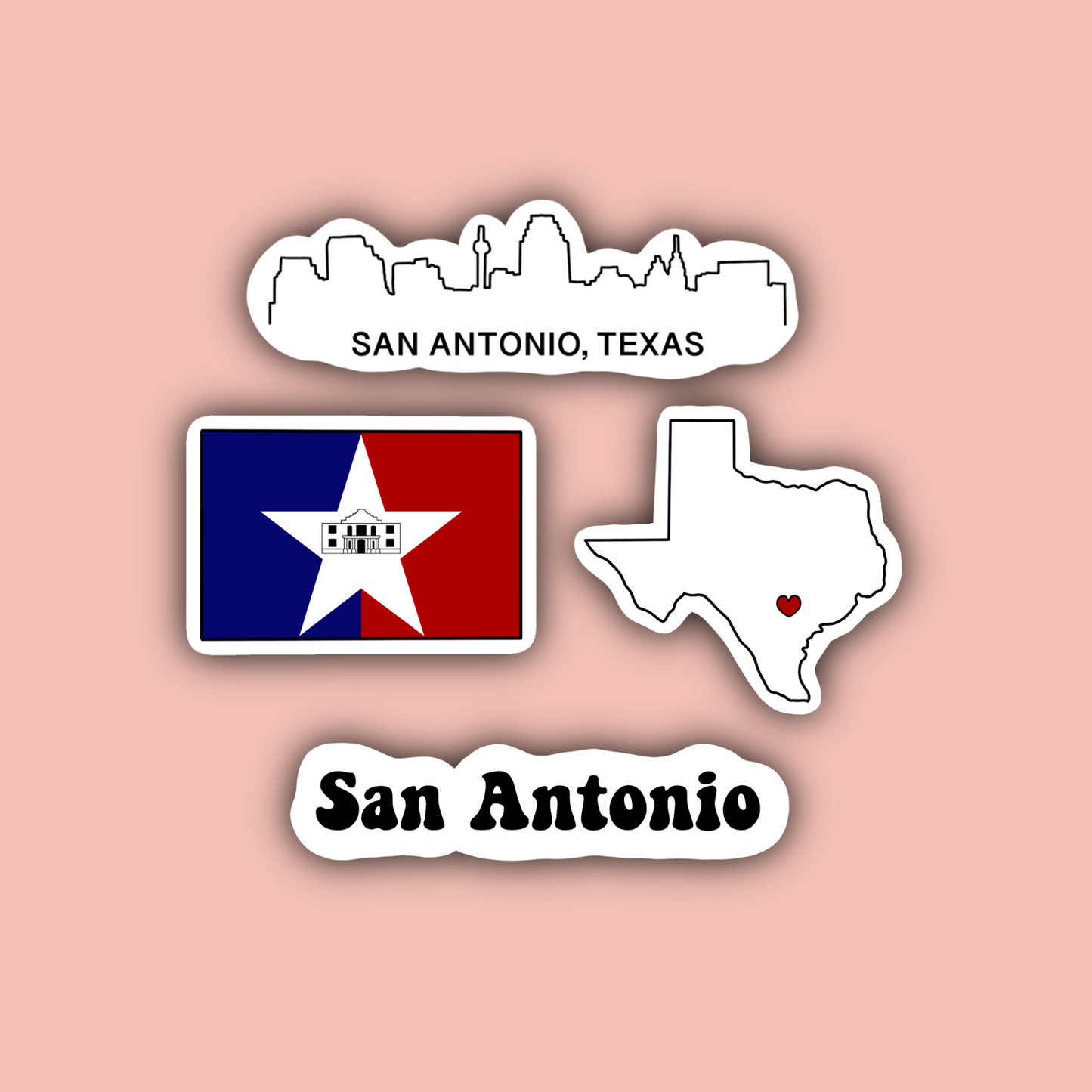 San Antonio Sticker Pack