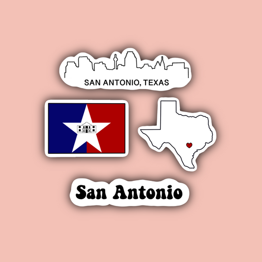 San Antonio Sticker Pack