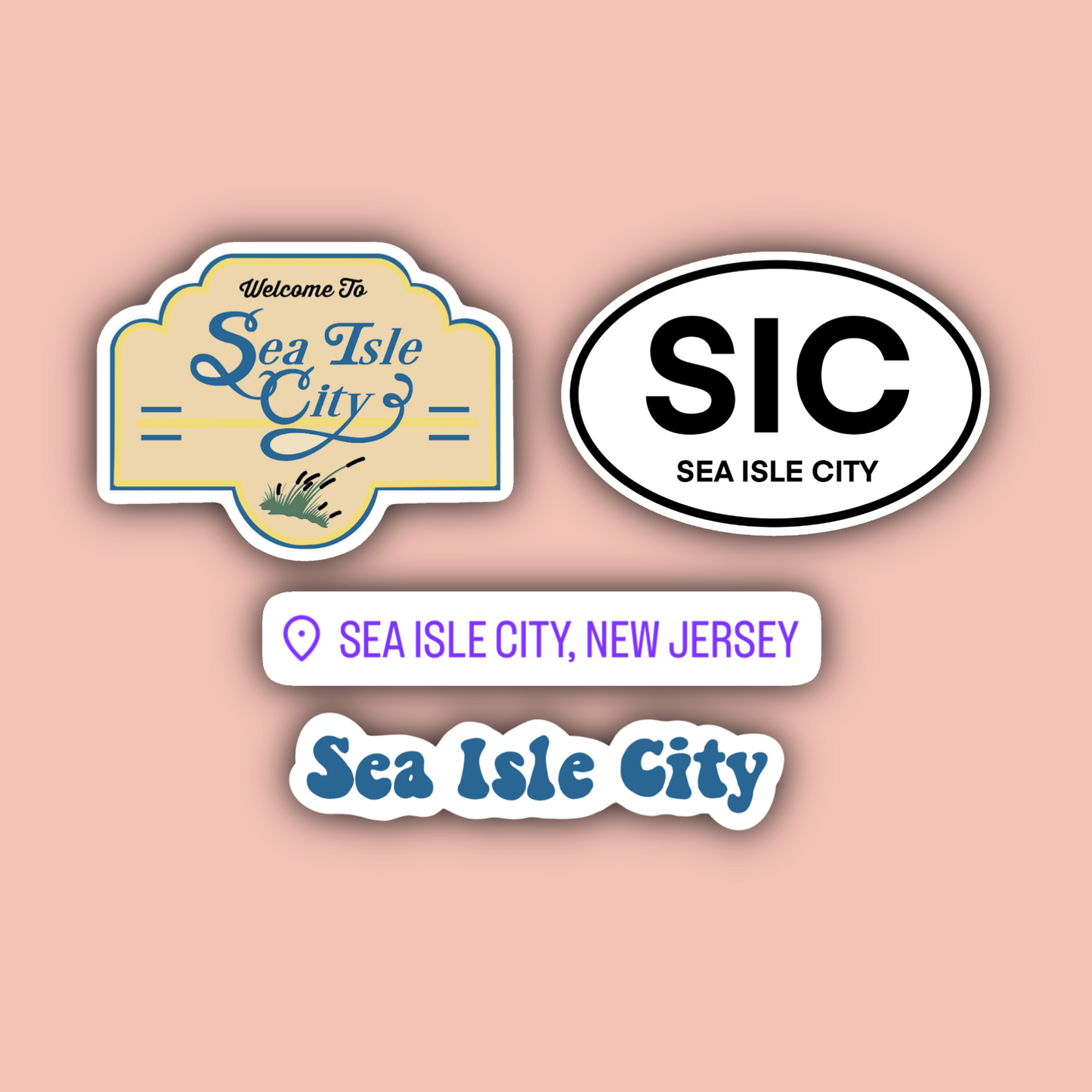 Sea Isle City Sticker Pack