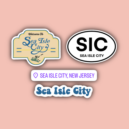 Sea Isle City Sticker Pack