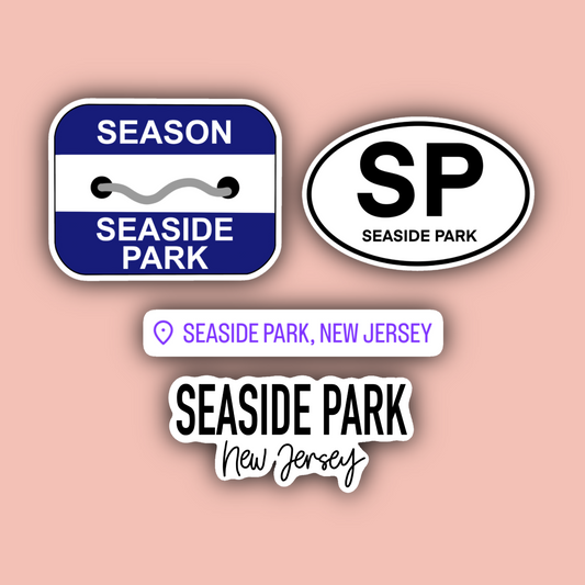 Seaside Park New Jersey Sticker Pack